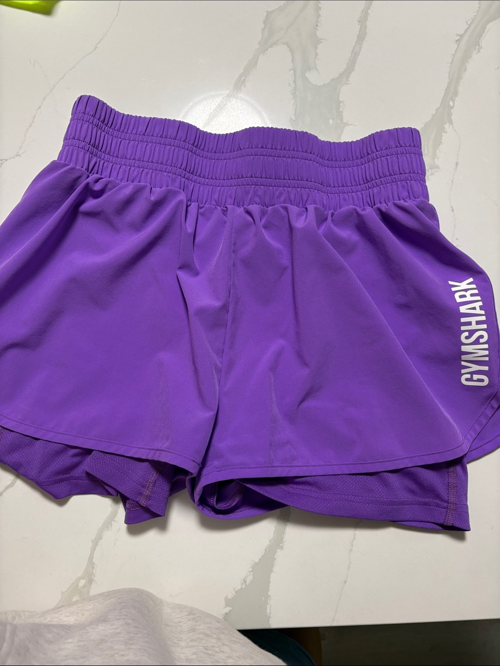 Gymshark Purple Women's Athletic Running Shorts